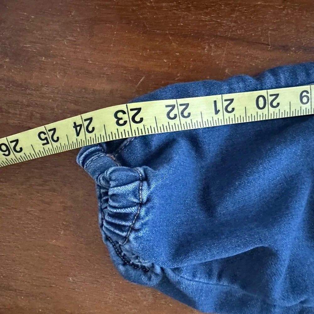 Celebrity‎ Pink Girls Blue Denim Jogger Jeans - Classic Mid Wash size 12